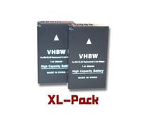 vhbw 2x Batteries compatible avec Nikon CoolPix A, P1000, P950 appareil photo APRN (850mAh, 7,4V, Li-ion)