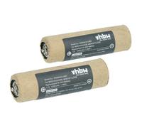 vhbw 2x batterie compatible avec Panasonic ER1410, ER1411, ER1420, ER1421, ER1424 rasoir tondeuse à cheveux (1200mAh, 1,2V, NiMH)