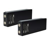 vhbw 2x Batteries compatible avec Scanreco BS590, 960, 16131, 790, 592, 590, Cifa opérateur télécommande industrielle (1500mAh, 7,2V, NiMH)