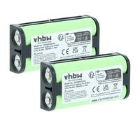 vhbw 2X Batteries Compatible avec Sony MDR-RF850RK | MDR-RF855, MDR-RF855RK, MDR-RF855R casque audio, écouteurs sans fil (700mAh, 2,4V, NiMH)