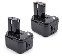 vhbw 2x Batteries remplacement pour Hitachi 324361, 324362, EB1212S, EB1214L, EB1214S, EB1220BL pour outil électrique (2100 mAh, NiMH, 12 V) G