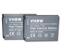 vhbw 2x Batteries remplacement pour JVC BN-VH105 pour caméra vidéo caméscope (850mAh, 3,6V, Li-ion)