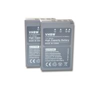 vhbw 2x Batteries remplacement pour Olympus BLS-5, BLS-50, BLS50, PS-BLS5 pour appareil photo, reflex numérique (900mAh, 7,2V,