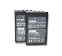 vhbw 2X Batteries Remplacement pour Olympus PS-BLS1 pour Appareil Photo APRN (900mAh, 7,2V, Li-ION)