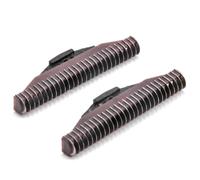 vhbw 2x bloc-couteaux compatible avec Wahl Lift'n'Wash 7055 (39.0, 39.1), 7056 (39.0, 39.1) rasoir, noir / argent