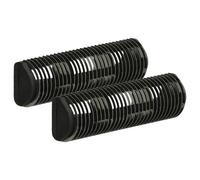 vhbw 2x bloc de lames compatible avec Braun Action Line, Club de Luxe, CruZer3, CruZer4 Face, CruZer1, CruZer2 rasoir, noir
