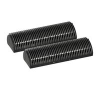 vhbw 2x bloc de lames compatible avec Braun Intercontinental rasoir, noir/argenté