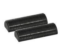 vhbw 2x bloc de lames compatible avec Braun SM3 rasoir, noir / argenté