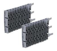 vhbw 2X Brosse Compatible avec Zodiac GT2120, OT 2100, GT3220, OT2130, OT2190 Robot aspirateur de Piscine - en Caoutchouc, 23,9 x 13 x 3,3 cm