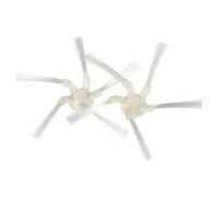 vhbw 2x Brosse latérale compatible avec Dreame D9 Max, D9, L10 Pro, Z10 Pro, W10, W10 Pro robot aspirateur - Lot de brosses, blanc