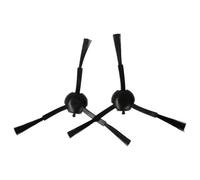 vhbw 2x Brosse latérale compatible avec Dreame L10s Pro Ultra, L20 Ultra, S10, S10 Plus robot aspirateur - Lot de brosses, noir