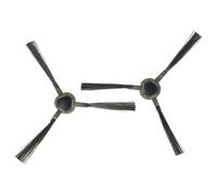 vhbw 2x Brosse latérale compatible avec Ecovacs Deebot U2 Pro, Deebot U2 DGN22-74 robot aspirateur - Lot de brosses, gris foncé