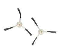 vhbw 2x Brosse latérale compatible avec Mova E30 Ultra robot aspirateur - Lot de brosses, blanc / gris