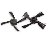 vhbw 2X Brosse latérale Compatible avec Neato Botvac 70, 70E, 75, Connected, 80, 75E, 85, 85E Robot aspirateur - Lot de brosses, Noir