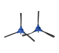 vhbw 2x Brosse latérale compatible avec Proscenic Proscenic 850t, 850 robot aspirateur - Lot de brosses, bleu/noir