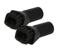 vhbw 2x Brosse pour meubles Brosse anti-poussière compatible avec Kärcher NT 65/2 Eco, NT 65/2 Ap, NT 611 Eco aspirateur avec raccord rond 35 mm - 7cm