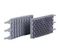 vhbw 2x Brosse remplacement pour Zodiac R0635904 pour robot aspirateur de piscine - en caoutchouc, 24,3 x 12,9 x 3,5 cm