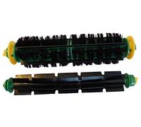 vhbw 2x Brosses, set de rouleaux compatible avec iRobot Roomba 562, 563, 564 aspirateur robot - brosse à lamelles, brosse rotative