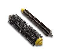 vhbw 2x Brosses rotatives, set de rouleaux compatible avec iRobot Roomba 774, 775, 776, 765, 772 aspirateur - brosse à lamelles, rouleau brosse