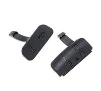 vhbw Cache-connecteurs compatible avec Canon EOS 600D appareil photo - Capuchons de rechange pour diverses bornes et connexions, 2 pièces