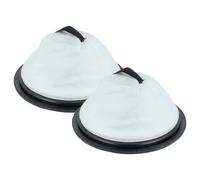 vhbw 2x Cartouche filtrante compatible avec Nilfisk All-in-1 150 Wireless aspirateur - Filtre pour particules fines, microfibre