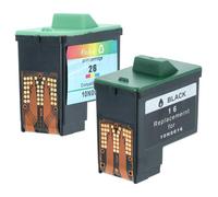 vhbw 2X Cartouches Compatible avec Lexmark z34
