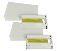 vhbw 2X Cartouches d'encre Cyan/Magenta/Jaune Compatible avec Canon Selphy CP400, CP500, CP510, CP520, CP530, CP600, CP710, CP720, CP730 imprimante Photo (Pack de 2)