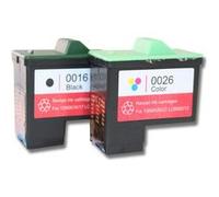 vhbw 2x cartouches rechargée pour Dell A920, 720 imprimante - Set noir, CMY G
