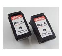 vhbw 2x cartouches remplacement pour Canon PG-545, PG-545XL - Set noir G