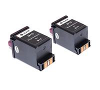 vhbw 2X Cartouches Remplacement pour Lexmark 13400HC pour imprimante - Noir