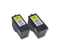 vhbw 2x cartouches remplacement pour Lexmark Nr. 1, 18CX781E, 18C0781E pour imprimante - CMY