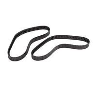 vhbw 2X Courroie dentée Compatible avec Meranus Power 4.0, Power 4.0 Plus aspirateur de Piscine - Transmission