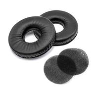 vhbw 2X Coussinets d'oreille Compatible avec AKG K141, K141M, K121, K121S, K121 Studio Casque Audio, Headset - Noir, Brillant