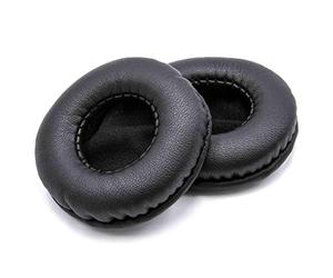 vhbw 2X Coussinets d'oreille Compatible avec GN Netcom Jabra GN2000 Casque Audio, Headset - Noir, 5,5 cm