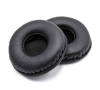 vhbw 2X Coussinets d'oreille Compatible avec Sennheiser HD-25 SP II, HD25-1, HD25 Casque Audio, Headset - Noir, 7 cm