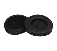 vhbw 2X Coussinets d'oreille Compatible avec Sennheiser HD215, HD225 Casque Audio, Headset - Noir, 9 cm