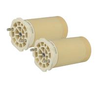 vhbw 2x Élément chauffant compatible avec Leister FUSION 3 C, 2 pistolet soudeur à air chaud - 1750 W, céramique, 4,45 x 8,6 cm