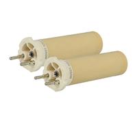 vhbw 2x Élément chauffant compatible avec Leister Igniter BM4 pistolet soudeur à air chaud - 1050 W, céramique, 2,6 x 9,1 cm