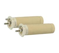 vhbw 2x Élément chauffant compatible avec Leister Triac S pistolet soudeur à air chaud - Noyau en céramique, 3,1 x 10,2 cm