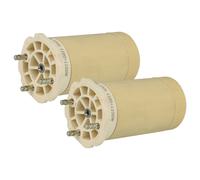 vhbw 2x Élément chauffant remplacement pour Leister 109.984 pour pistolet soudeur à air chaud - 2200 W, céramique, 4,45 x 8,6 cm