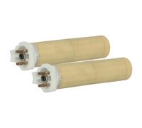 vhbw 2x Élément chauffant remplacement pour Leister 113.412 pour pistolet soudeur à air chaud - 1000 W, céramique, 1,68 x 7,4 cm