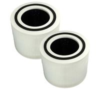 Filtre à air vhbw 2 compatible avec Levoit Core 300 RF 300S 300 purificateur - multicouches préfiltre HEPA charbon actif en nylon G