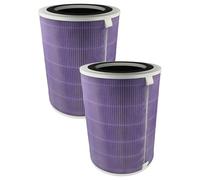 vhbw 2x Filtre à air compatible avec Pro Breeze PB-P07 purificateur - multicouches Préfiltre + HEPA(H13) + charbon actif + filtre Silver Ion