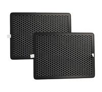 vhbw 2x Filtre à air compatible avec Rowenta PU3030F0, PU3030, PU3080, PU3040 purificateur - multicouches charbon actif + Allergy+