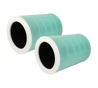 vhbw 2x Filtre à air compatible avec Xiaomi Mi Air Purifier 3C, Mi Air Purifier 3H purificateur - multicouches HEPA (HEPA) + charbon actif