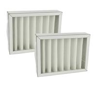vhbw 2x Filtre à air G4 compatible avec Pluggit Avent P180 ventilateur, aération, ventilation - blanc