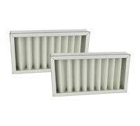 vhbw 2x Filtre à air G4 remplacement pour Pluggit APFG4F7-190 pour ventilateur, aération, ventilation - blanc