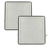 vhbw 2x Filtre à air remplacement pour Beurer 660.04 pour purificateur - multicouches préfiltre + HEPA + charbon actif