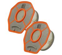 vhbw 2x filtre à cartouche compatible avec Kärcher HV 1/1 Bp Fs aspirateur - Filtre plissé, plastique / papier