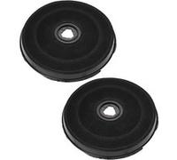 vhbw 2x Filtre à charbon actif compatible avec De Dietrich DHC109XE1 - FAC 519, GZD 0160, HB1655E1 - ECO E233, HB1955E1 - ECO E233 hotte de cuisine